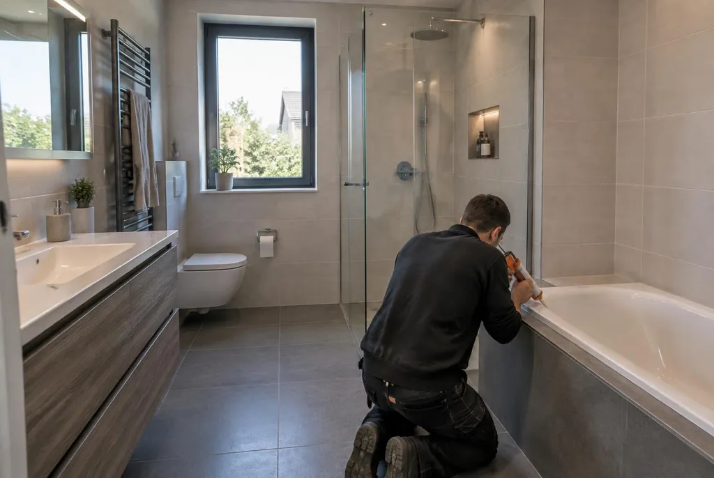Kitbedrijf Vleuten – badkamer kit vervangen bij de douche